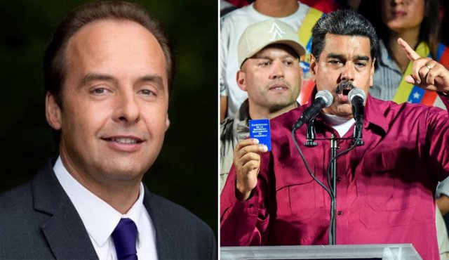 El diputado Jean-Christophe Lagarde (izquierda), presidente del UDI, un partido de centro derecha, reconoció que su demanda es meramente simbólica, pero dijo que las declaraciones de Maduro son "negar lo que es Francia". La Opinión