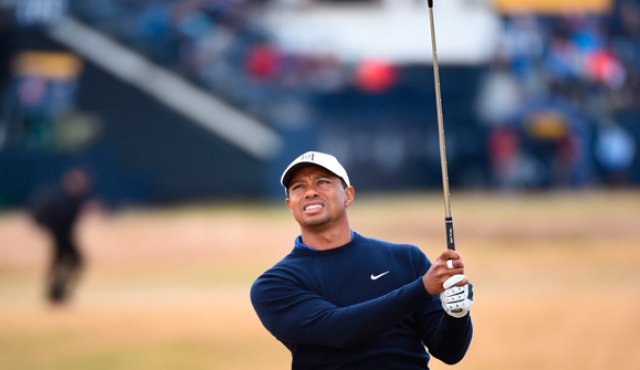 Después de tres años de ‘infierno’ Tiger Woods vuelve al Abierto Británico en su mejor forma. AFP