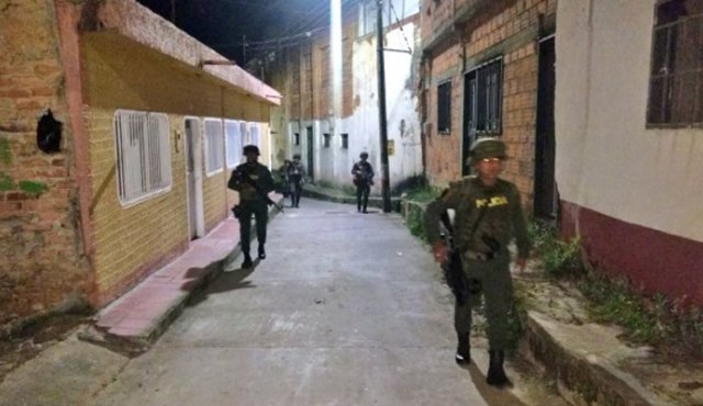 La Policía mantiene su presencia en el municipio de Convención, Norte de Santander. Colprensa
