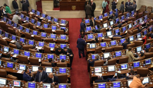 El trabajo legislativo arrancó de inmediato. Colprensa