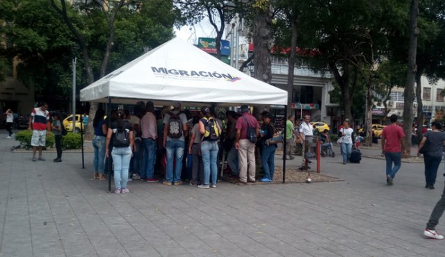 El módulo fue solicitado por la Alcaldía de Cúcuta debido a la cantidad de inmigrantes que se acercan a la sede municipal solicitando información. La Opinión