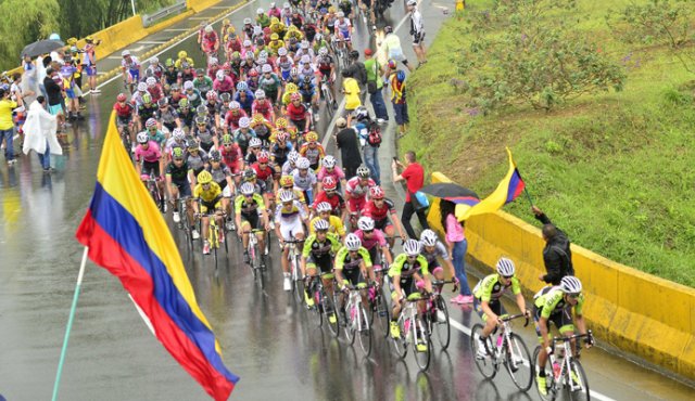 La Vuelta a Colombia recorrerá 2.070 kilómetros en los 14 días de competencia. Archivo