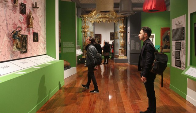 En el recorrido los visitantes pueden apreciar 60 piezas propias y del Museo Nacional que narran la historia del arte colonial. Colprensa