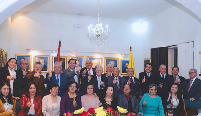 Homenaje de la Universidad Libre de Bogotá. Cortesía