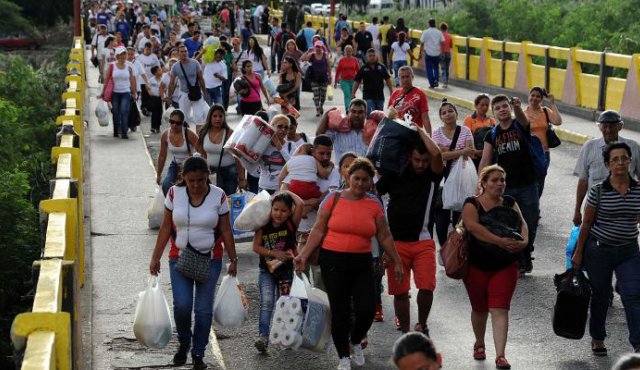 Más de 400.000 venezolanos ingresaron a Perú en los últimos dos año. AFP