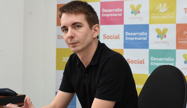 Doniphane Meslier, mentor del Centro de Crecimiento Empresarial MacondoLab, se presentará mañana desde las 8:15 am hasta las 9 am. Archivo