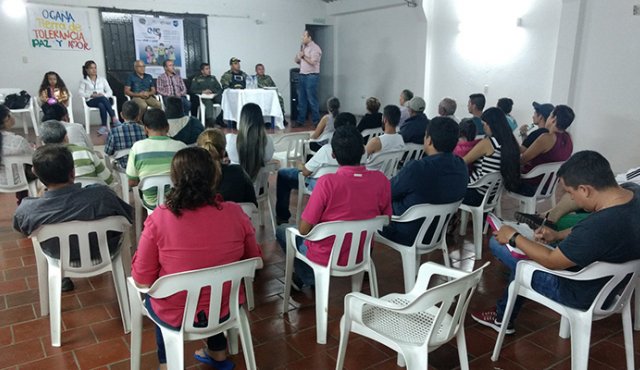 Participan Secretaría de Gobierno, Ejército Nacional, Policía Nacional, Gaula Militar y Asociación de Juntas de Acción Comunal (Asojuntas). Alcaldía de Ocaña
