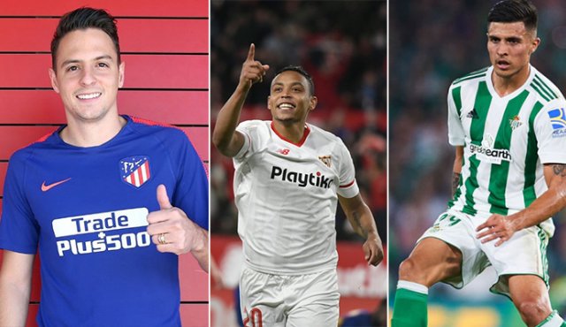 España cuenta con una buena cantidad de jugadores colombianos. Archivo e Internet