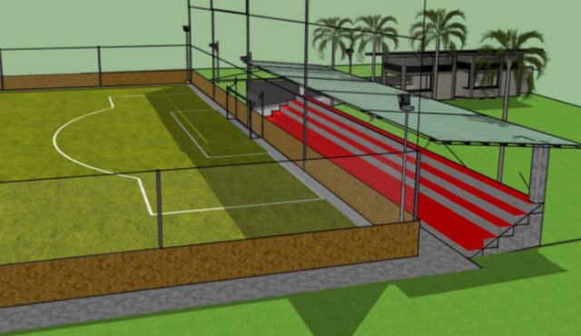 La inversión para este espacio deportivo será de $299 millones. Cortesía