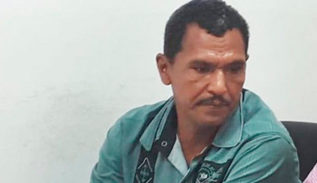 Jacob Guerrero Ramos, quien está acusado de haber rociado alcohol etílico y luego prendido fuego a su esposa. Colprensa