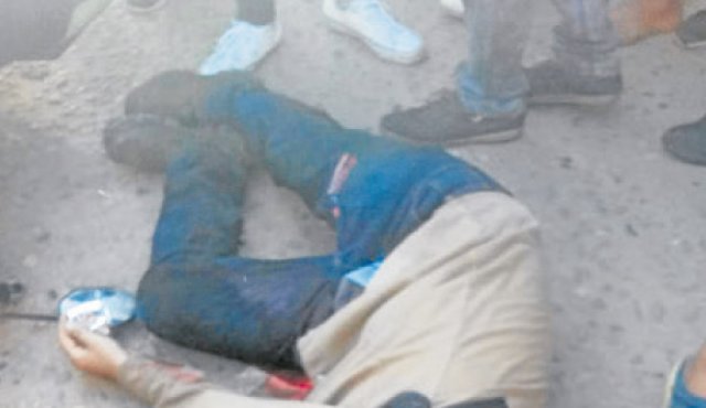 La víctima recibió dos balazos en la cabeza. Cortesía