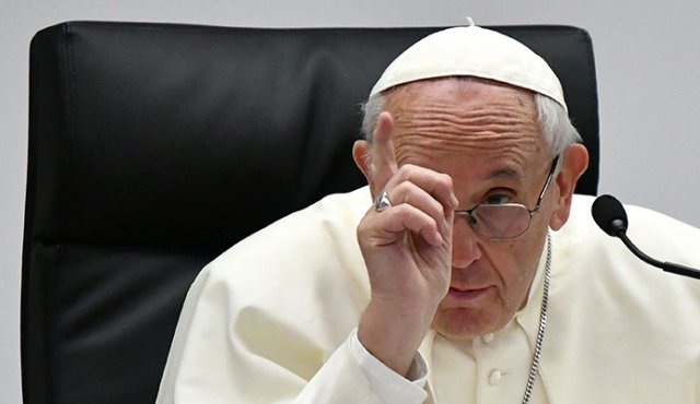 El papa Francisco es blanco de ataques frontales de un sector ultra conservador de la Iglesia. AFP