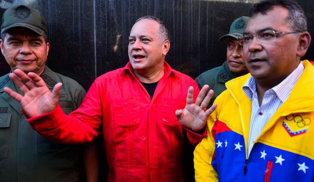 Diosdado Cabello, presidente de la Asamblea Constituyente. AFP