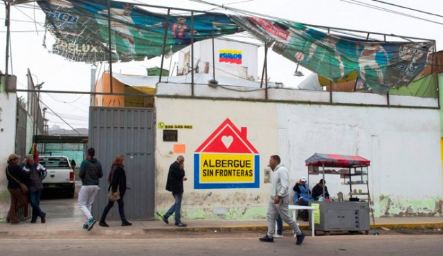 El albergue fue abierto por un empresario peruano que vivió la dura experiencia de ser migrante en Japón y Corea del Sur en 1990. AFP