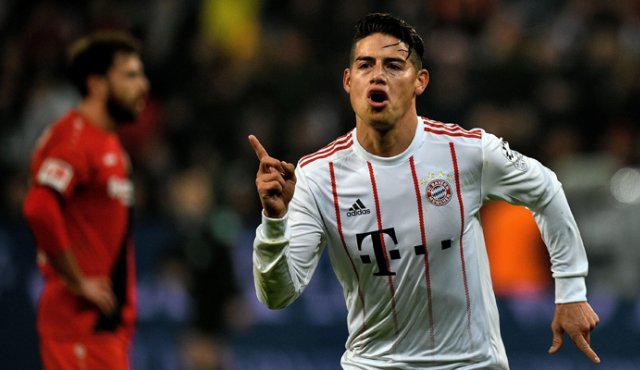 10 millones de euros le costó al Bayern el préstamo de James. Archivo