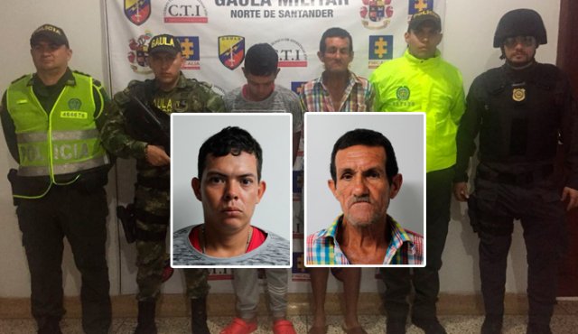 John Jairo Santiago Nieto, Jhon Yurro, de 24 años, y Guillermo Ospina Miranda, Locosol, de 55. Policía
