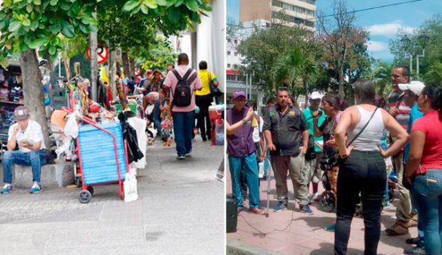 Los vendedores de la avenida quinta están reclamando a la Alcaldía la necesidad de sentarse a buscar una solución a la ocupación del espacio público. La Opinión