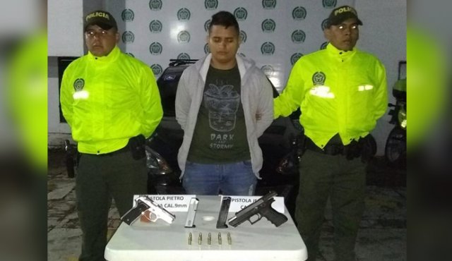 Osnaider Benítez Quintero. Policía