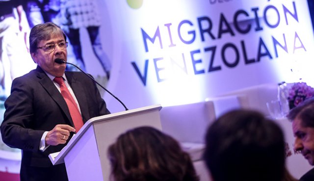 El Conpes se está desarrollando desde tres escenarios posibles sobre la migración. Colprensa