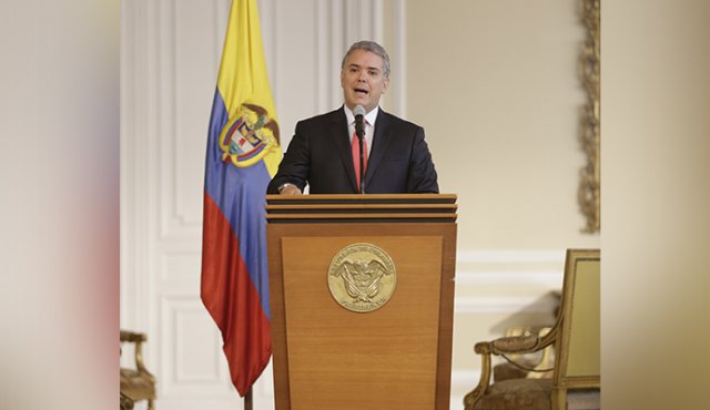 Presidente de la República, Iván Duque. Colprensa