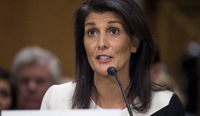 Nikki Haley. AFP