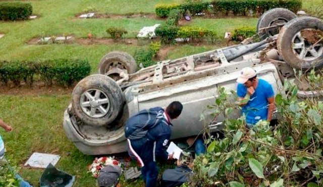 Las autoridades de Tránsito recomendaron conducir con precaución en esta época de invierno que afecta buena parte de la región. Cortesía
