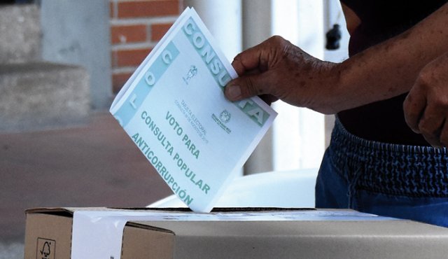 Las consultas populares mineras. Colprensa