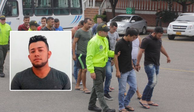 En abril pasado, once personas fueron detenidas por la Policía Metropolitana de Cúcuta, señaladas de pertenecer a la disidencia del Epl. Dubán Andrés Carreño Ángel. Archivo