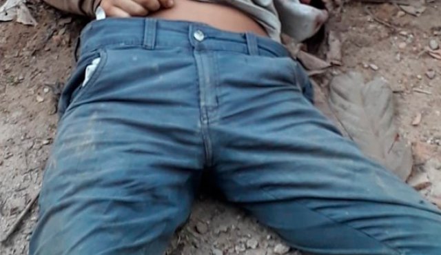 El cadáver de Jersaid Contreras Novoa fue hallado en San Pablo (Teorama). Cortesía