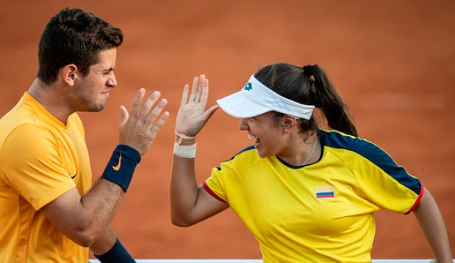 María Camila Osorio y Nicolás Mejía, le dieron a Colombia la tercera medalla olímpica en tenis de campo en la historia de los Olímpicos de la Juventud.
Twitter