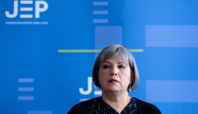 Patricia Linares, Presidenta de la JEP. Colprensa