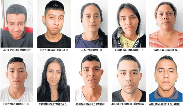 Los Ketchup delinquían desde hace 10 meses. Cortesía