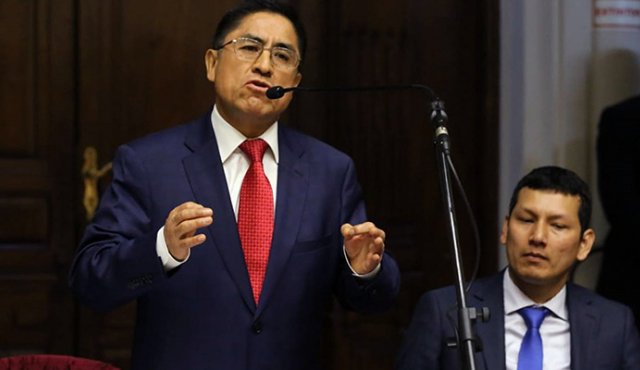 César Hinostroza, Juez Peruano capturado ayer en España. Archivo
