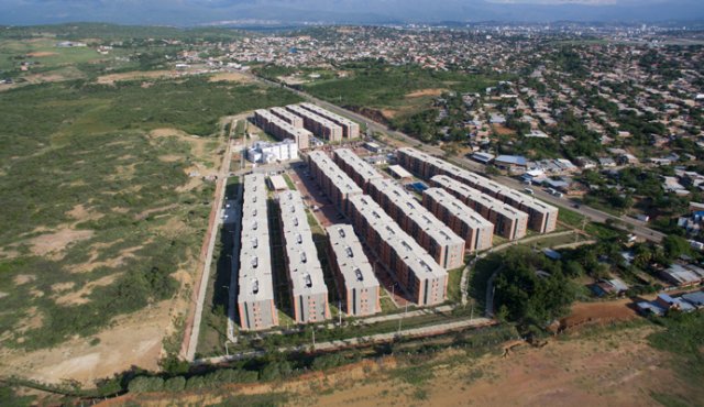 En siete años, la ciudad creció con viviendas de interés social. Juan Pablo Cohen