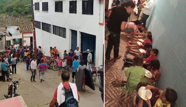 Unas 800 personas se han visto afectadas. Cortesía