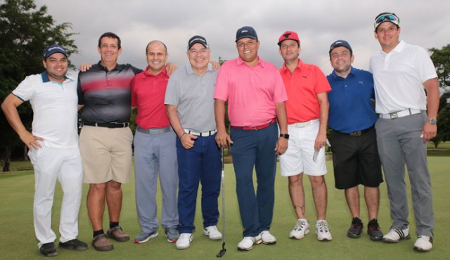Carlos Andrés Pérez, Alberto Camilo Suárez, Raúl Pino, Eduardo Parra, Jairo Pulecio, Roberto Escalante, Iván González Jr. y Juan Carlos Consuegra. César Obando / La Opinión