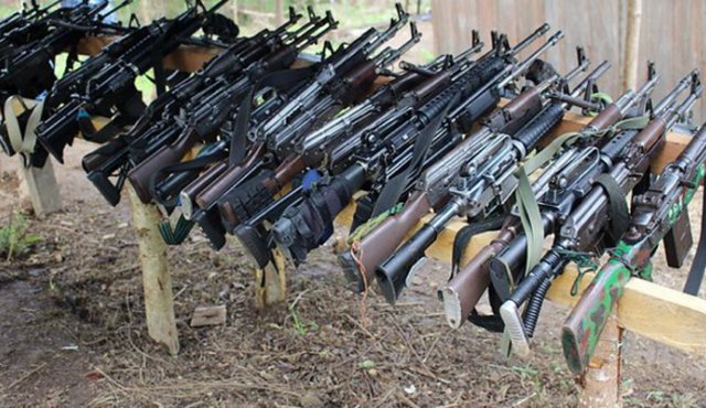 Los detenidos cayeron por los delitos de concierto para delinquir y porte ilegal de armas. Archivo / Colprensa