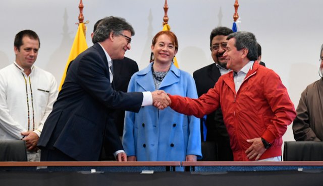 Los diálogos contaban con la mediación de Venezuela -así como de Cuba, Brasil, Chile, Noruega-, pero Duque ha señalado que este país está impedido para ello. Colprensa