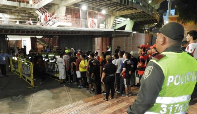 El ingreso al escenario deportivo se inicia a las 3 p.m. Cortesía