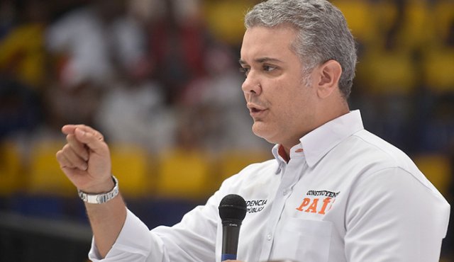 Presidente de Colombia, Iván Duque. Colprensa