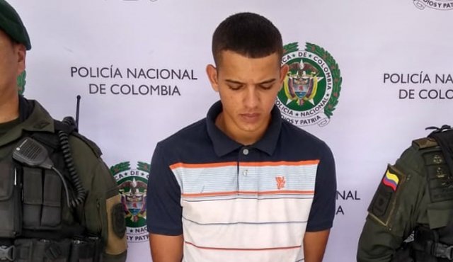 Yofran Moisés Rodríguez Meneses fue llevado a la URI de la Fiscalía. Policía