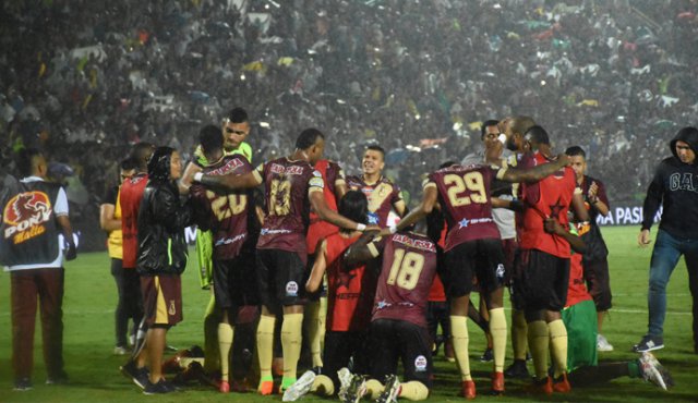El Deportes Tolima pasó en tanda de penales (4-3). Colprensa