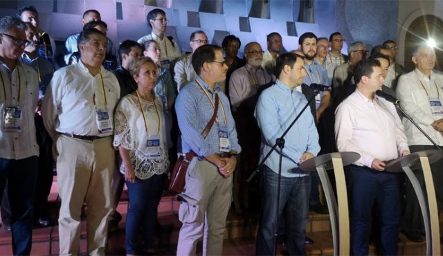 Al término de la visita, el grupo de embajadores ante la OEA expuso el sentimiento que se advirtió al observar a los migrantes venezolanos que cruzan por la frontera colombiana. La Opinión
