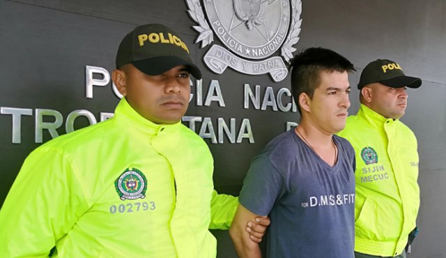Jesús Albeiro Cristancho deberá responder por los delitos en la cárcel. Policía Nacional