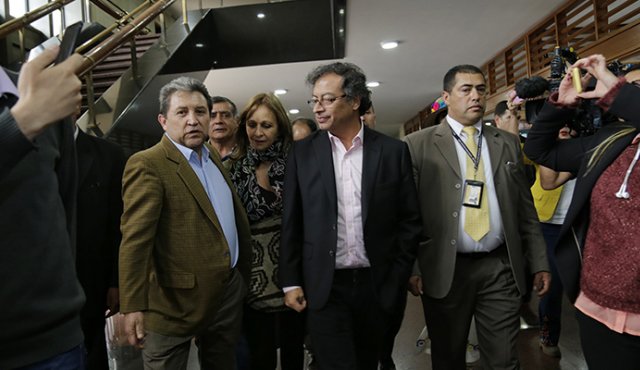 Senador Gustavo Petro. Colprensa
