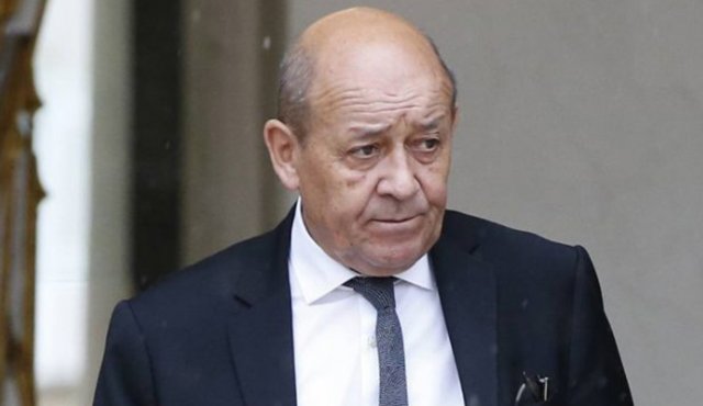 Ministro francés de Exteriores, Jean-Yves Le Drian. AFP