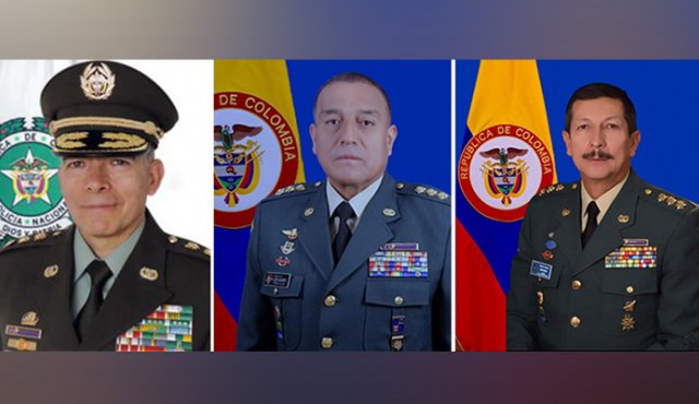La nueva cúpula está encabezada por el comandante de las Fuerzas Militares, general Luis Fernando Navarro Jiménez, que se venía desempeñando como segundo comandante del Ejercito Nacional. Navarro Jiménez reemplazará al general Alberto José Mejía. Colprensa