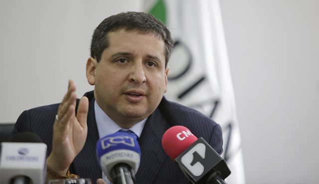 Director de la Dirección de Impuestos Y Aduanas Nacionales (DIAN), José Andrés Romero. Colprensa