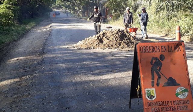 Se llevan a cabo trabajos en el lugar. Cortesía