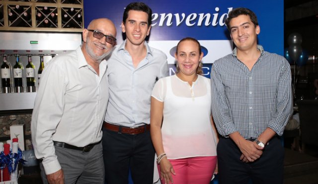 Hugo Vergel, Raúl Andrés Colmenares, Alexandra Álvárez, Juan Francisco Yáñez y Abraham Ararat. César Obando / La Opinión